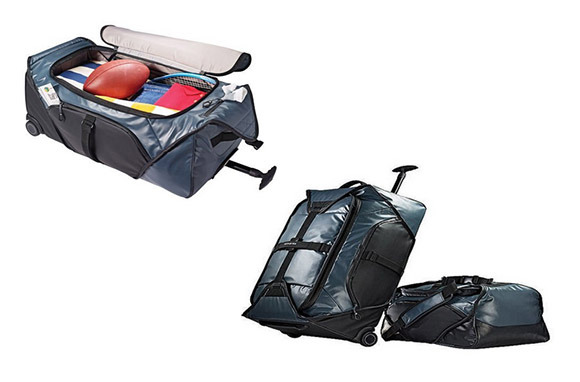 fold flat suitcase