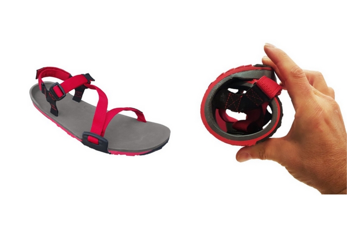 foldable flip flops with case