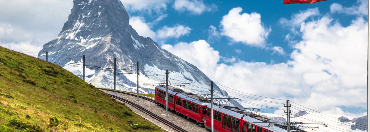 Switzerland Scenic Train Routes Map