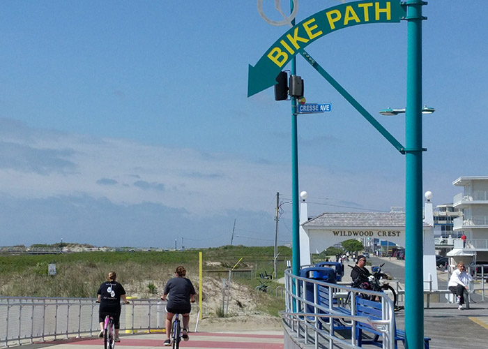 wildwood jersey bikers