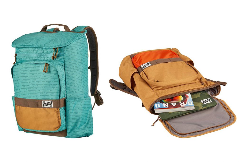 stylish backpack with laptop compartment