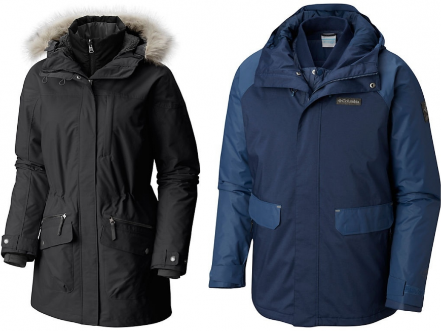 3-in-1 jackets from columbia