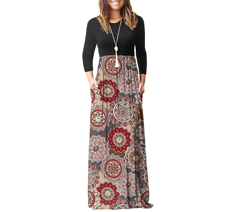 GRECERELLE women's maxi dress