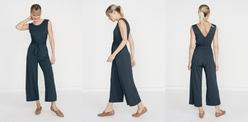 comfy jumpsuit for travelling