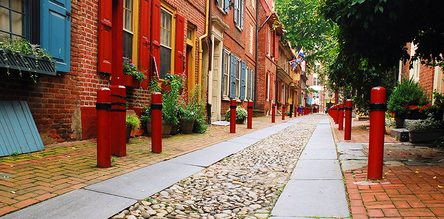 elfreths alley philadelphia.