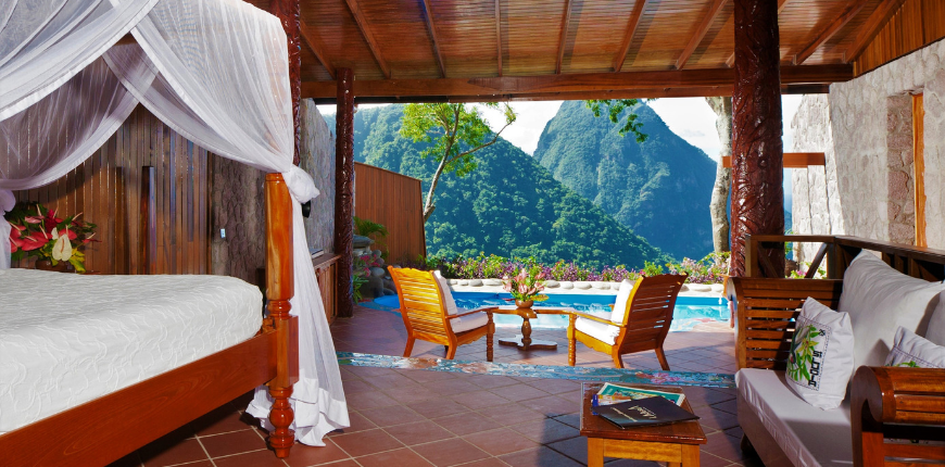 Ladera paradise suite st. lucia.