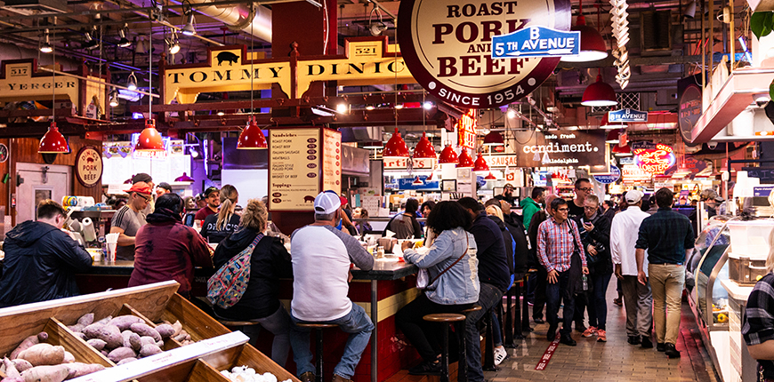 reading terminal market philadelphia.