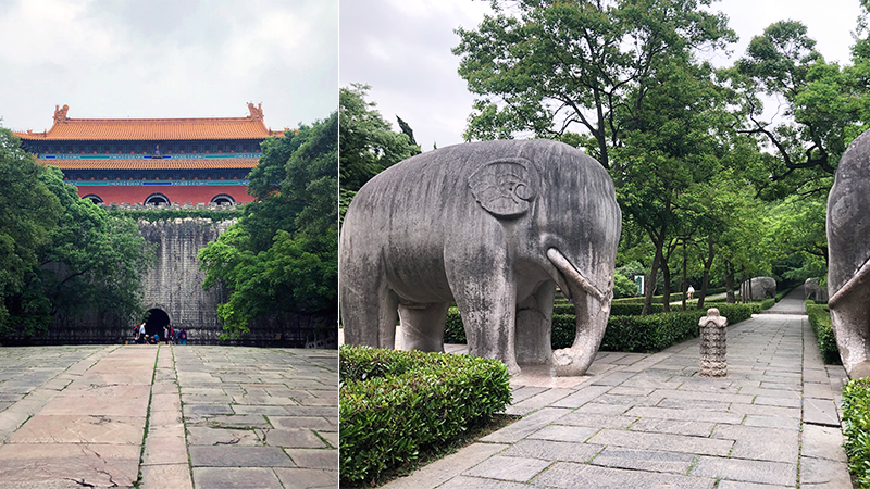 Xiaoling mausoleum of the ming dynasty in nanjiing, china.