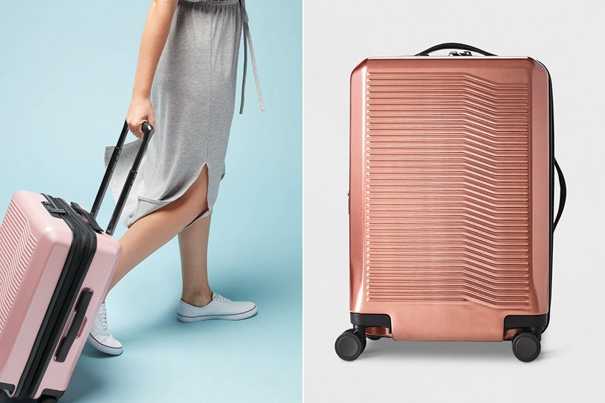 target suitcases in store