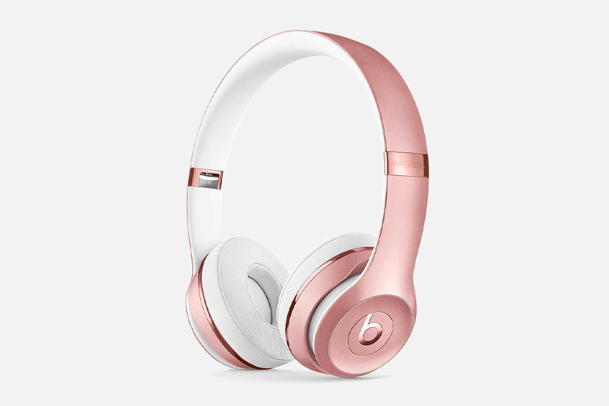 Rose Gold Headphones