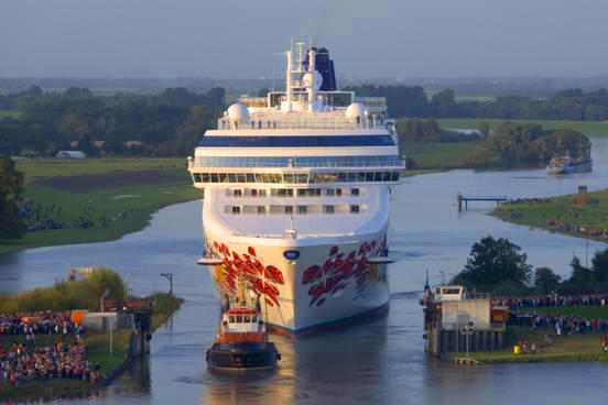 Norwegian debuts one ship, starts building another