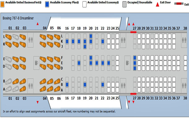 United 787 Seating Chart Mayota