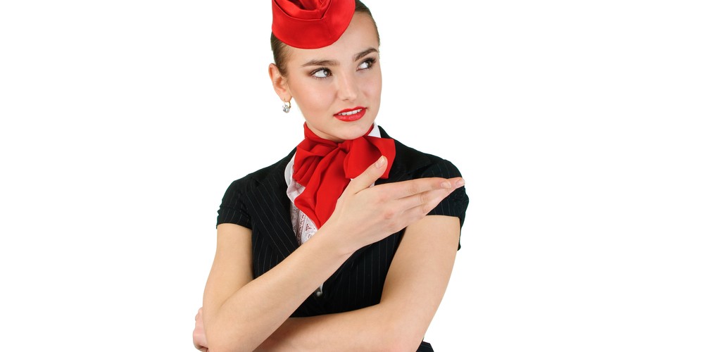 Flight Attendant Dances To Uptown Funk 0319