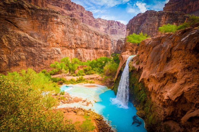 chutes d'eau aux États-Unis