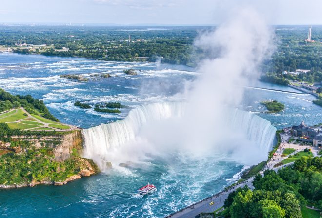 chutes d'eau aux États-Unis