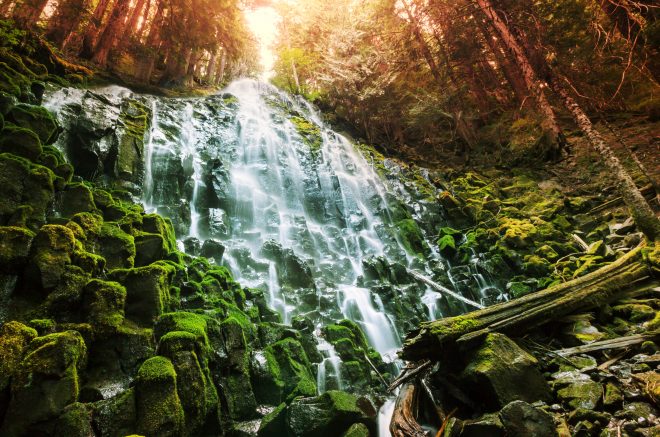 waterfalls in the U.S.