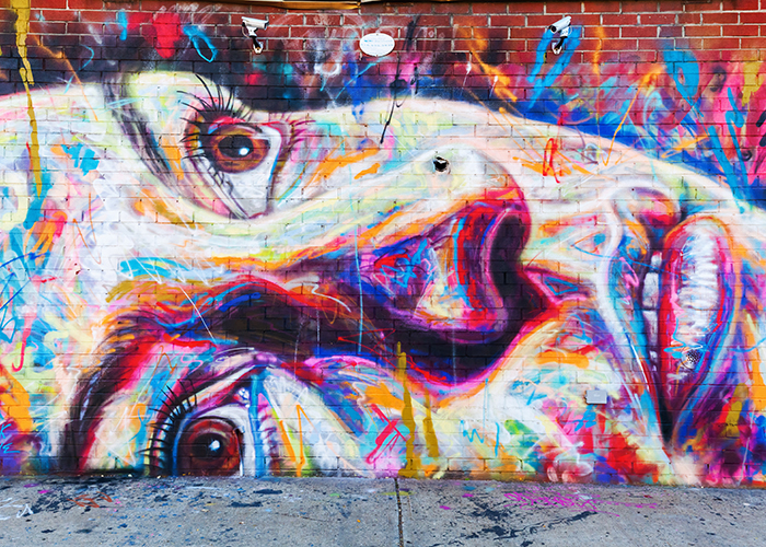  straßenkunst in Brooklyn