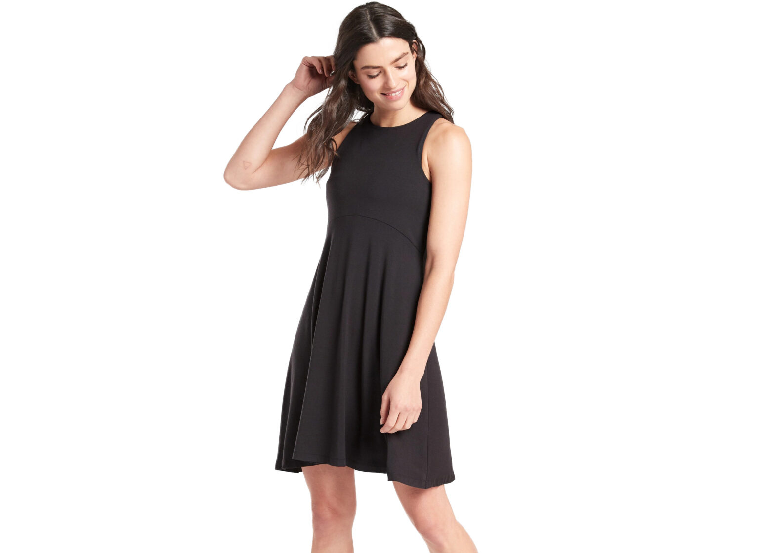 best little black dress for pear shaped