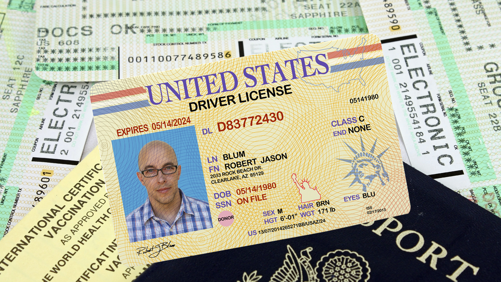license to travel domestically