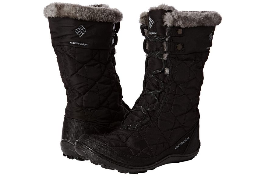 waterproof slip on snow boots
