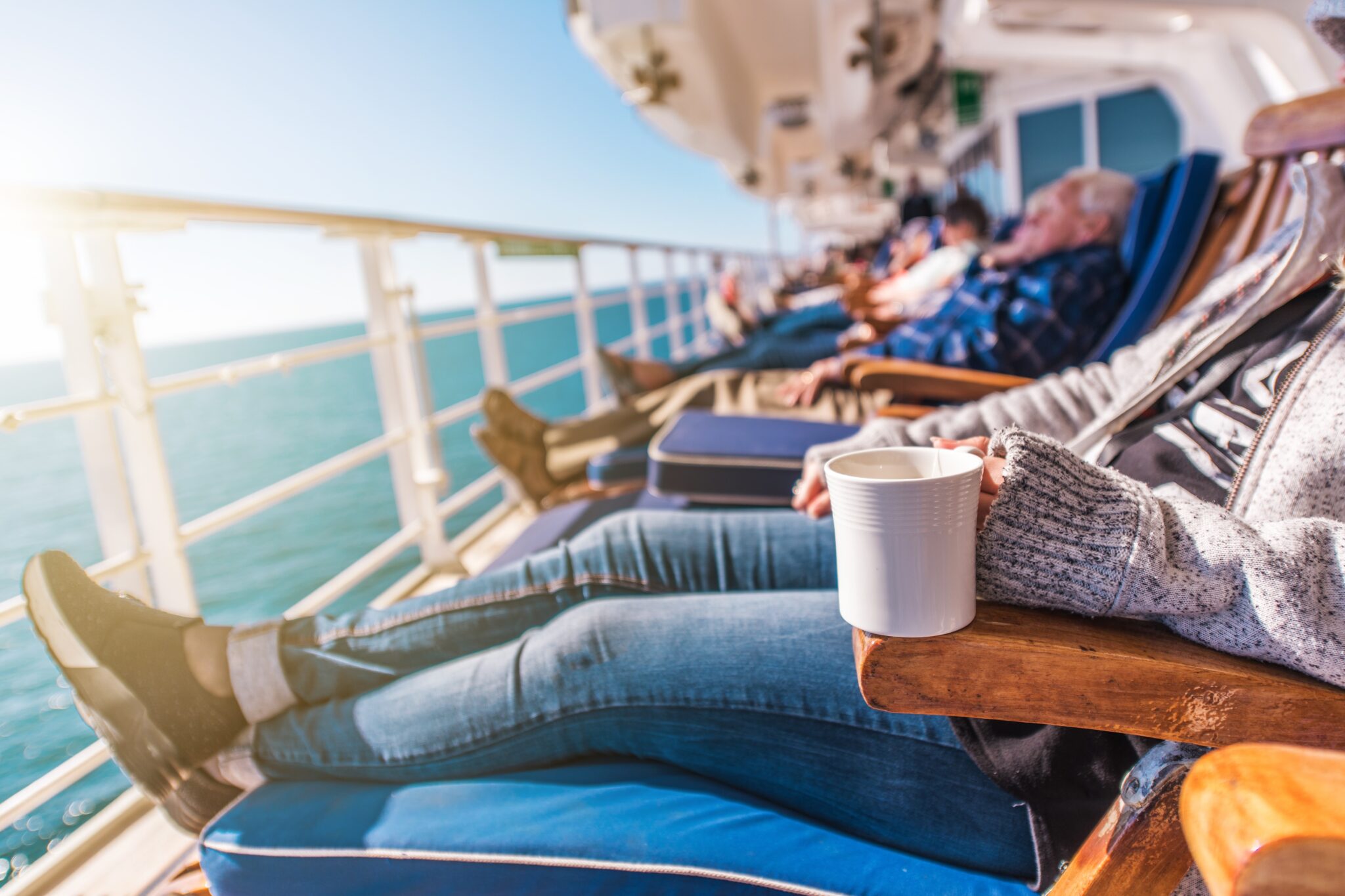 Relax on the ship