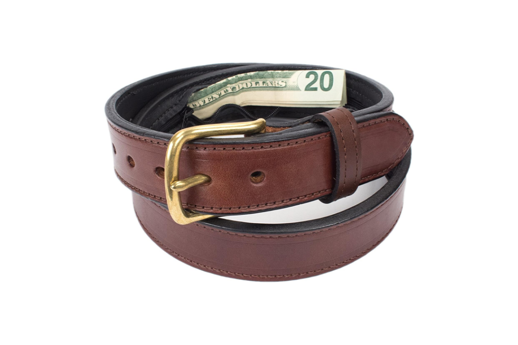 Belt With Hidden Pocket