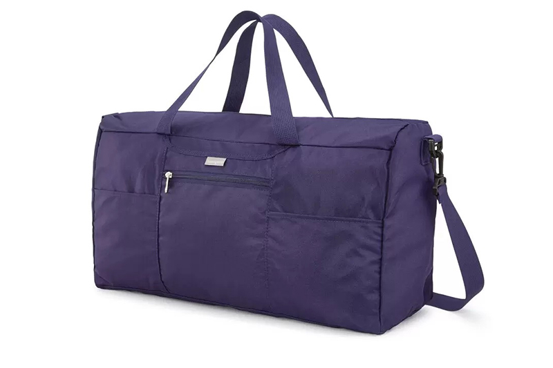 Samsonite Foldaway Duffel in purple