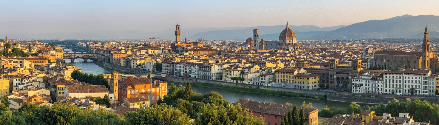 Florence city skyline panorama - Florence - Italy