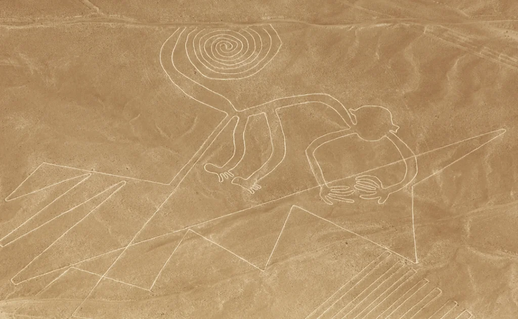 Nazca Lines from the Sky